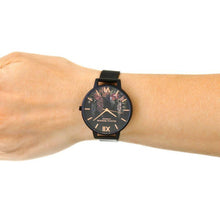 Load image into Gallery viewer, After Dark Matte Black &amp; Rose Gold Watch