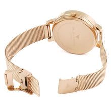 Load image into Gallery viewer, 3D Bee Grey &amp; Rose Gold Mesh Watch