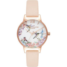 Load image into Gallery viewer, Painterly Prints Nude Peach &amp; Rose Gold Watch