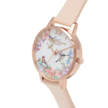 Load image into Gallery viewer, Painterly Prints Nude Peach &amp; Rose Gold Watch